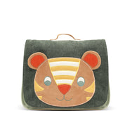 idee cartable maternelle, cartable enfant personnalise, cartable personnalisable, cartable avec prenom, cadeau premiere rentree, rentree maternelle, theme tigre, coton 100% oeko-tex, creation française, design français, marque française, l’oiseau bateau.