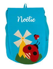 Sac à dos personnalisé enfant - Moulin