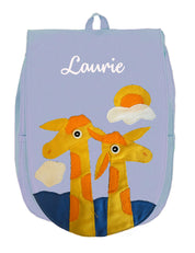 Sac à dos personnalisé enfant - Girafe copine