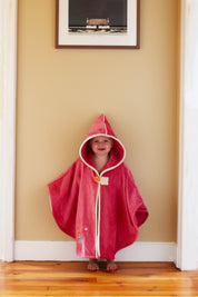 Cape de Bain personnalisée - Faon Fraise