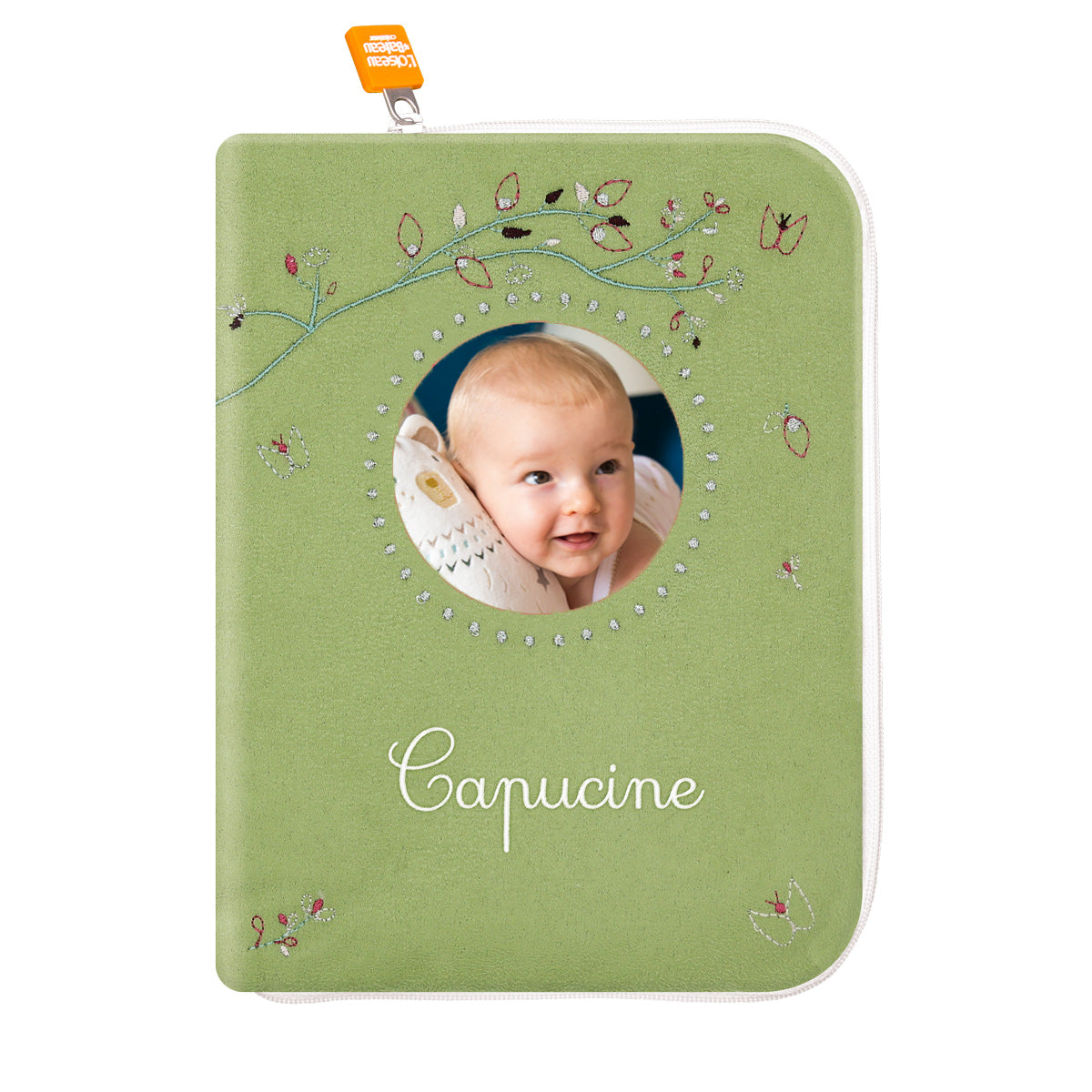 Protège carnet de santé personnalisé bébé avec photo personnalisée