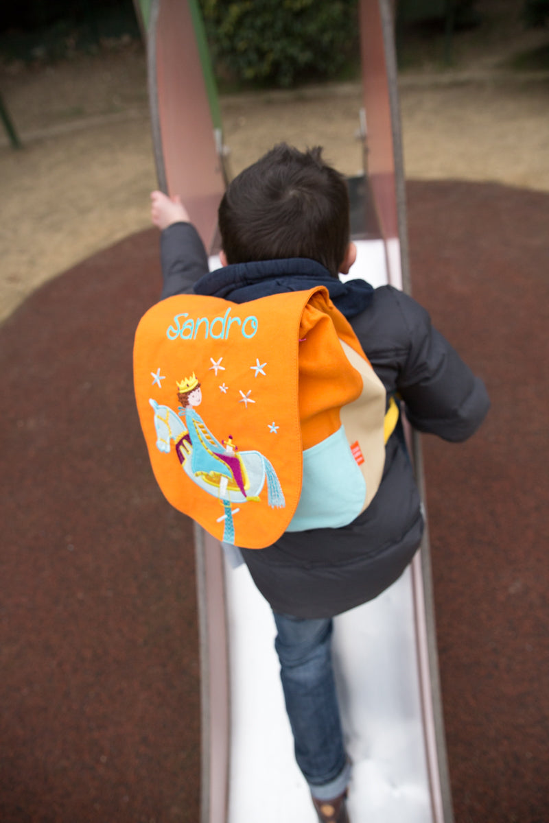 Sac à dos enfant personnalisé - Cheval de bois