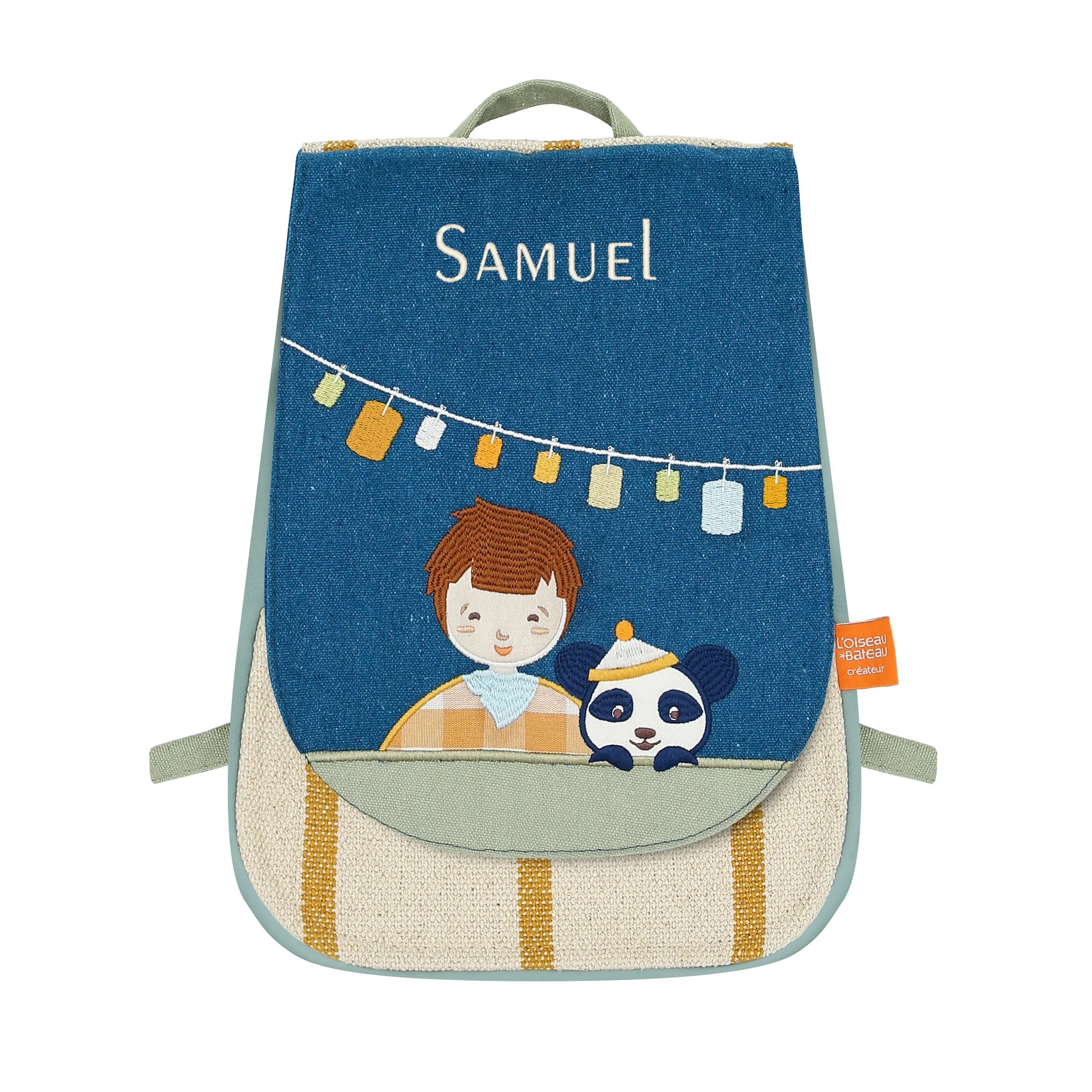 Sac à dos personnalisé enfant Panda – L'Oiseau Bateau
