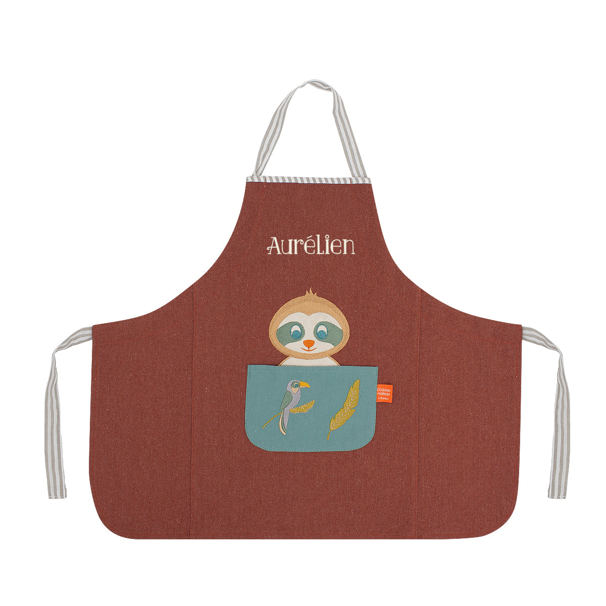 Fingertoys Tablier de Cuisine pour Homme, Ici Le CHEF C’est Moi Tabliers de Cuisine étanche
