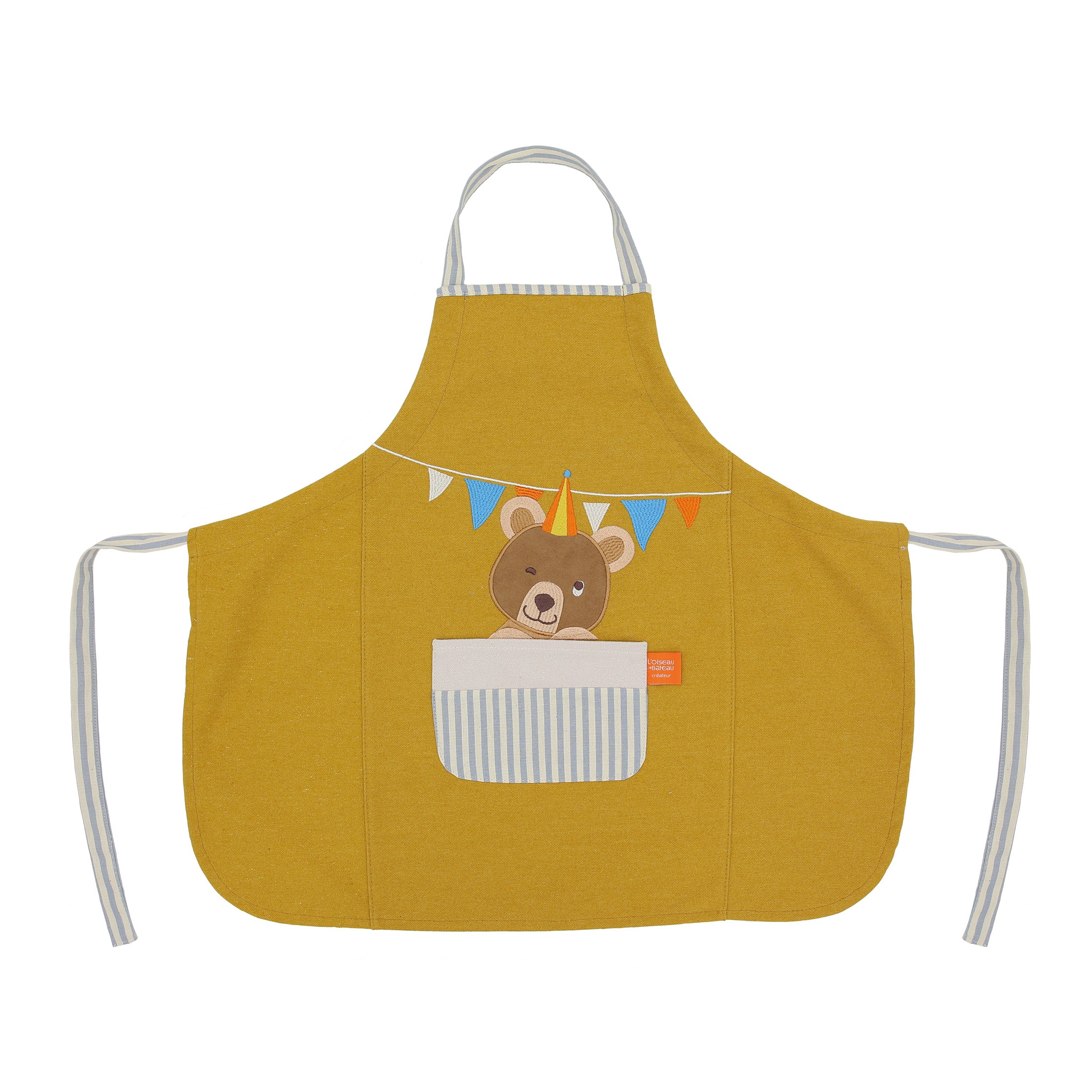 Tablier de cuisine personnalisé enfant - Ours