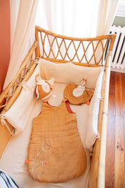idée gigoteuse bebe, gigoteuse personnalisee, gigoteuse gaze de coton, tog 2, cadeau de naissance, design française, marque française, cadeau de naissance personnalise, cadeau personnalise, broderie française, l’oiseau bateau.