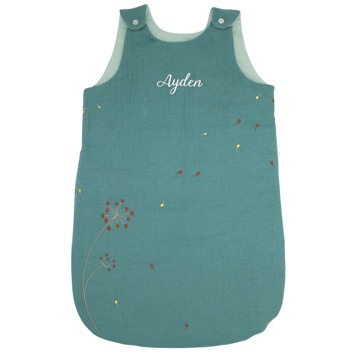 idée gigoteuse bebe, gigoteuse personnalisee, gigoteuse gaze de coton, tog 2, cadeau de naissance, design française, marque française, cadeau de naissance personnalise, cadeau personnalise, broderie française, l’oiseau bateau.