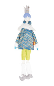 poupee tissu, poupee pour enfant, poupee pour bebe, poupee chiffon, creation française, design français, fabrication artisanale, coton 100% oeko-tex, decoration chambre d'enfant, decoration chambre de bebe, poupee feerique, marque française