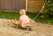 Sac à dos personnalisé enfant Astro - Orange et Poudre