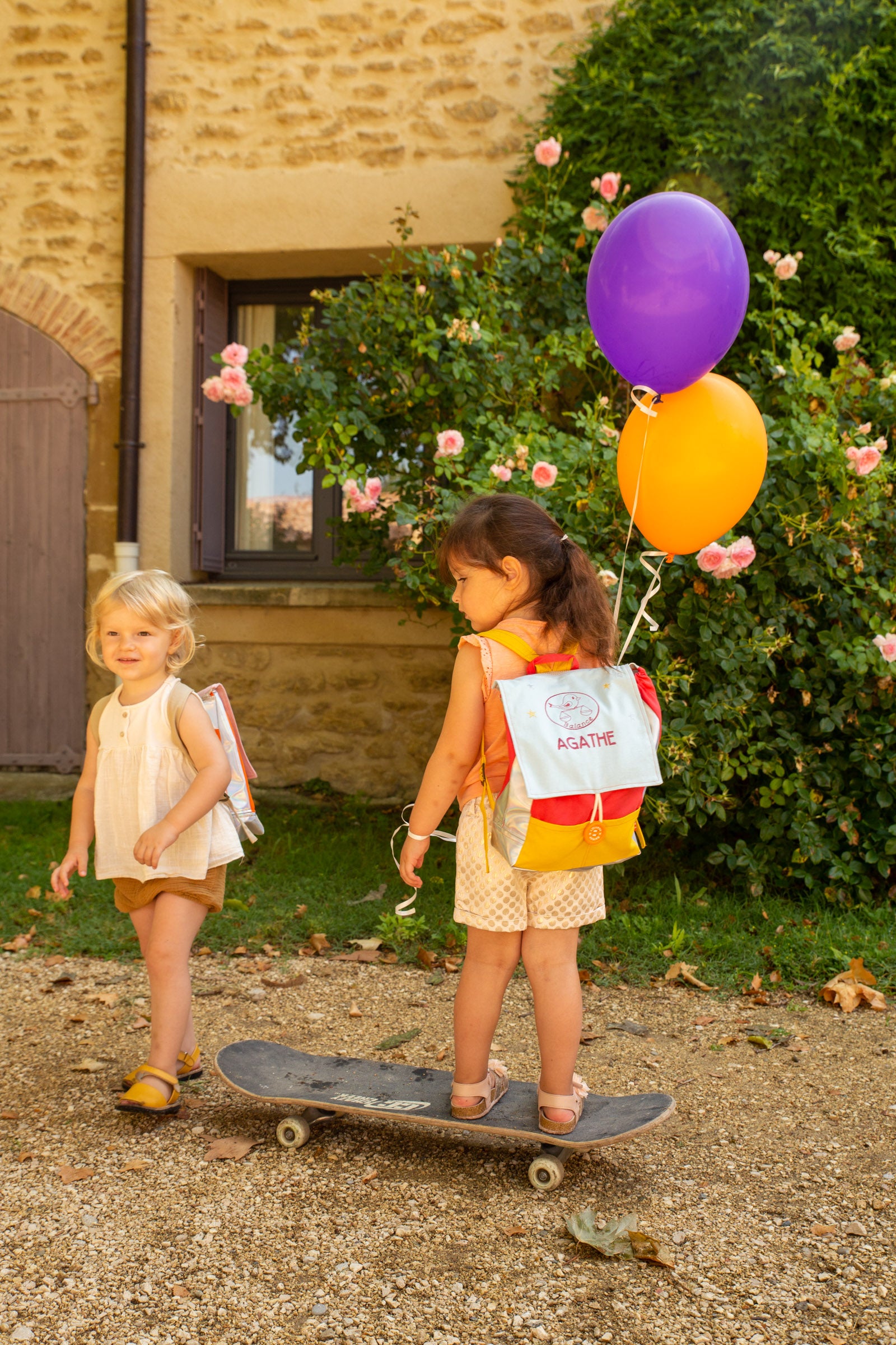 Sac à dos personnalisé enfant Astro - Grenadine et Ciel