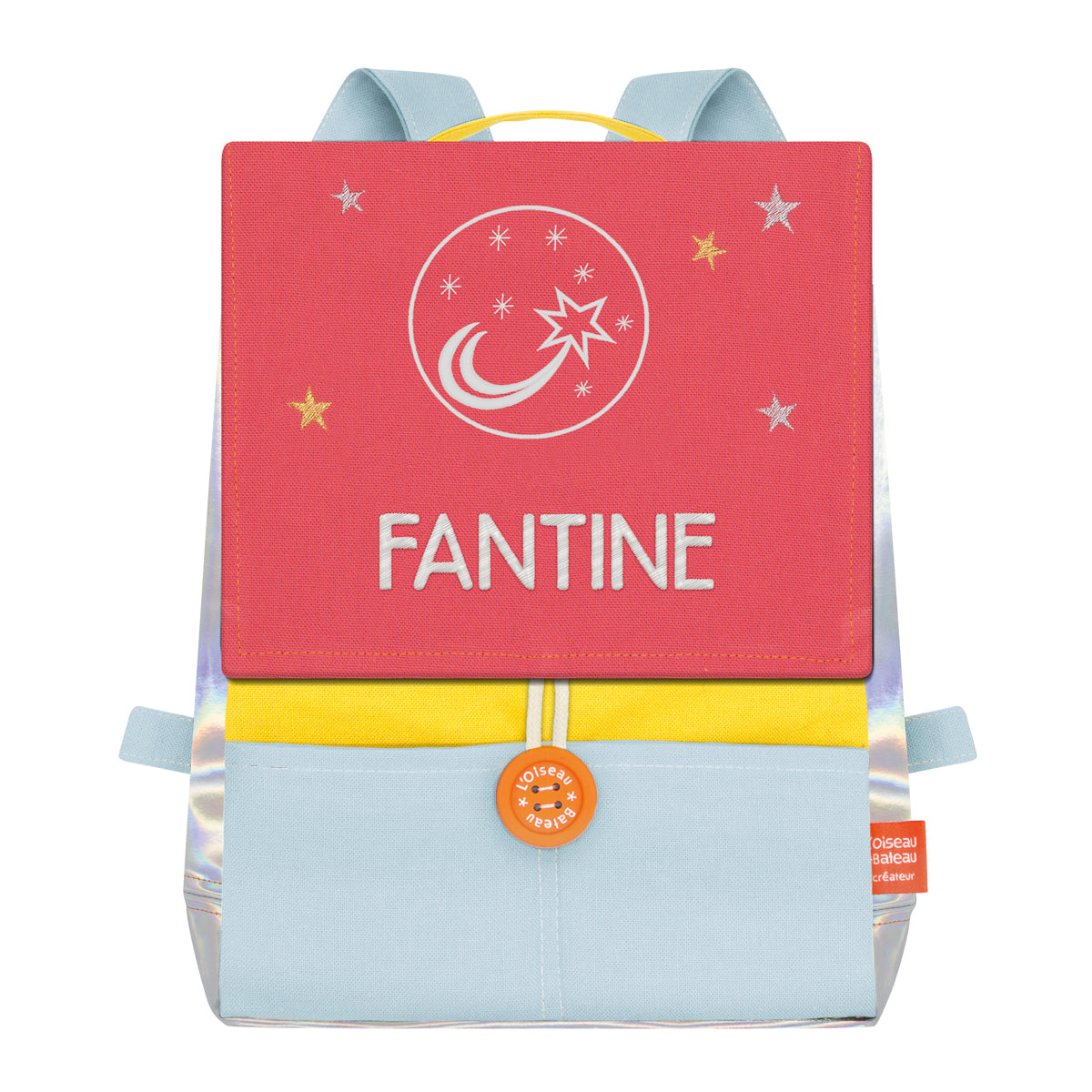Sac à dos personnalisé enfant Astro - Moutarde et Grenadine
