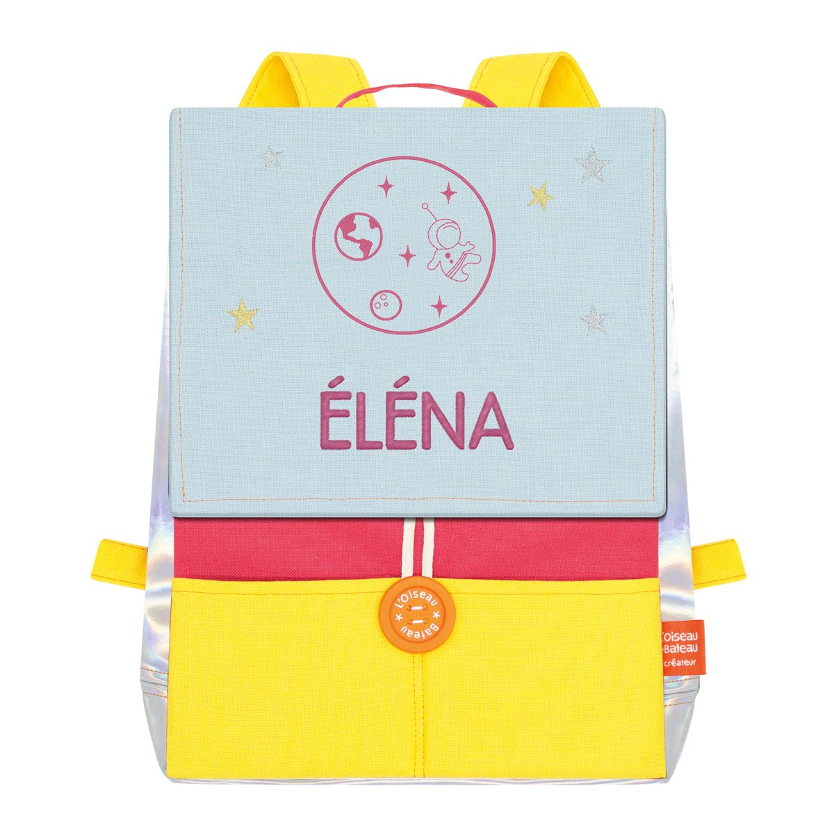Sac à dos personnalisé enfant Astro - Grenadine et Ciel