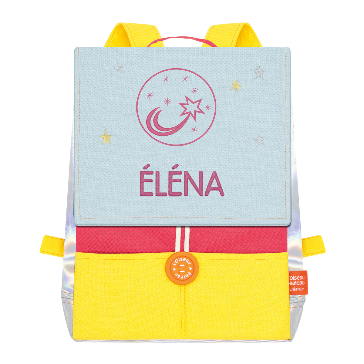 Sac à dos personnalisé enfant Astro - Grenadine et Ciel