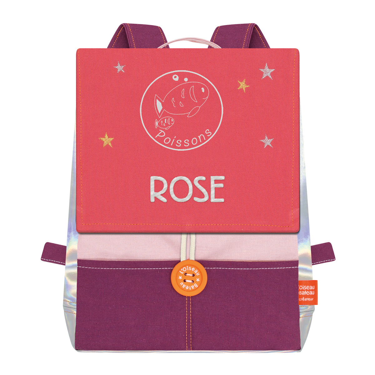 Sac à dos personnalisé enfant Astro - Poudre et Grenadine