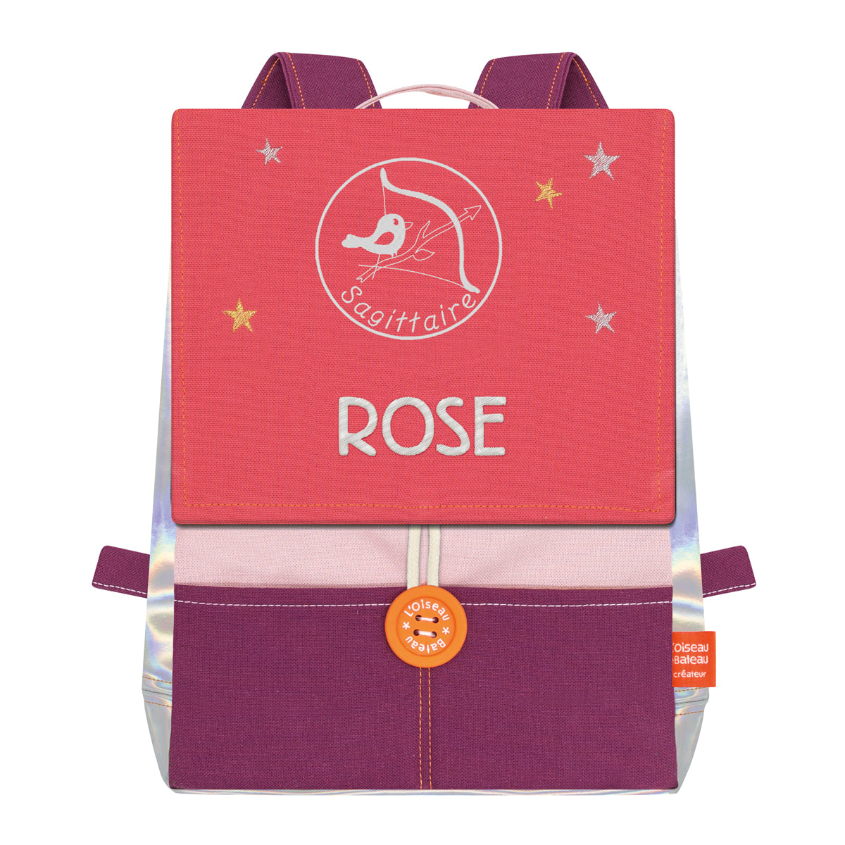 Sac à dos personnalisé enfant Astro - Poudre et Grenadine
