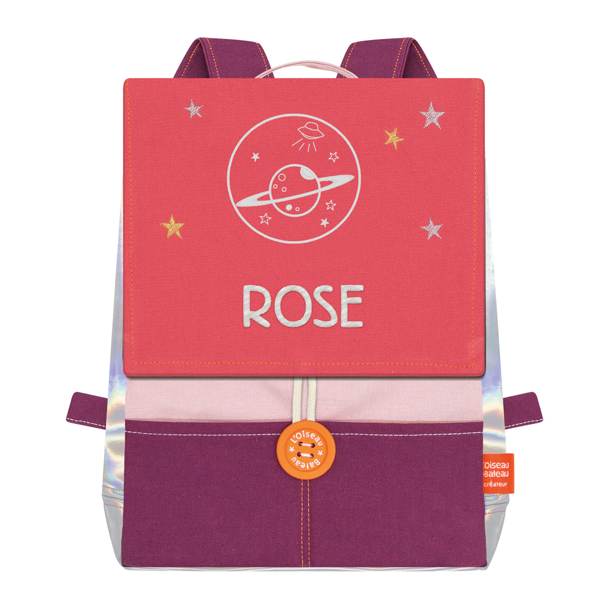 Sac à dos personnalisé enfant Astro - Poudre et Grenadine