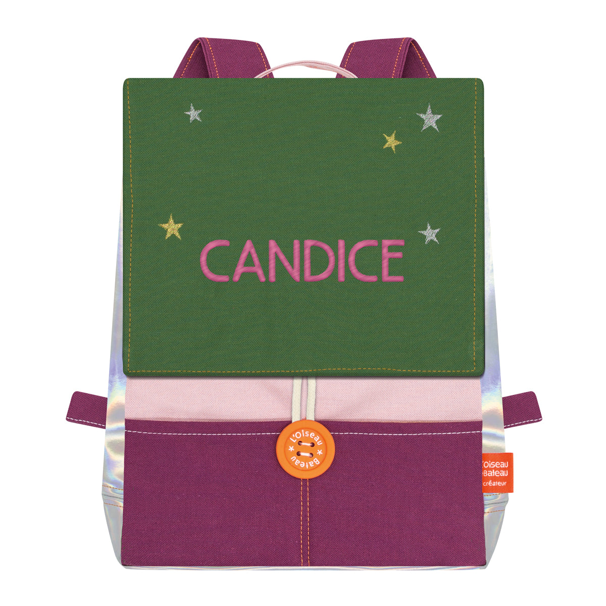 Sac à dos personnalisé enfant Astro - Poudre et Mousse