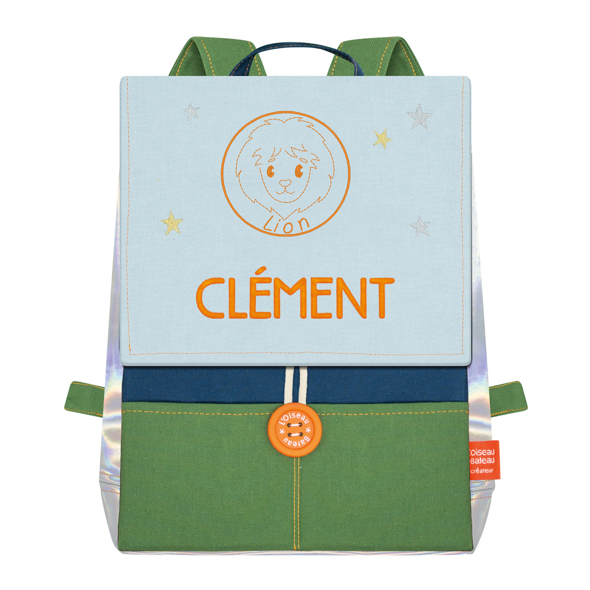 Sac à dos personnalisé enfant Astro - Gauloise et Ciel