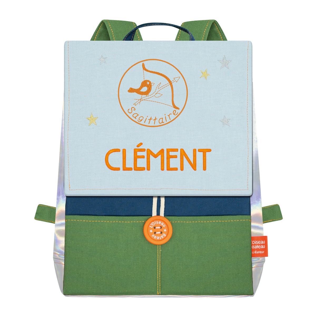 Sac à dos personnalisé enfant Astro - Gauloise et Ciel