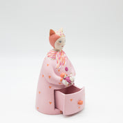 idee boite a bijoux pour enfant, decoration chambre enfant, fabrication artisanale, peint a la main, cadeau original pour enfant de l'oiseau bateau