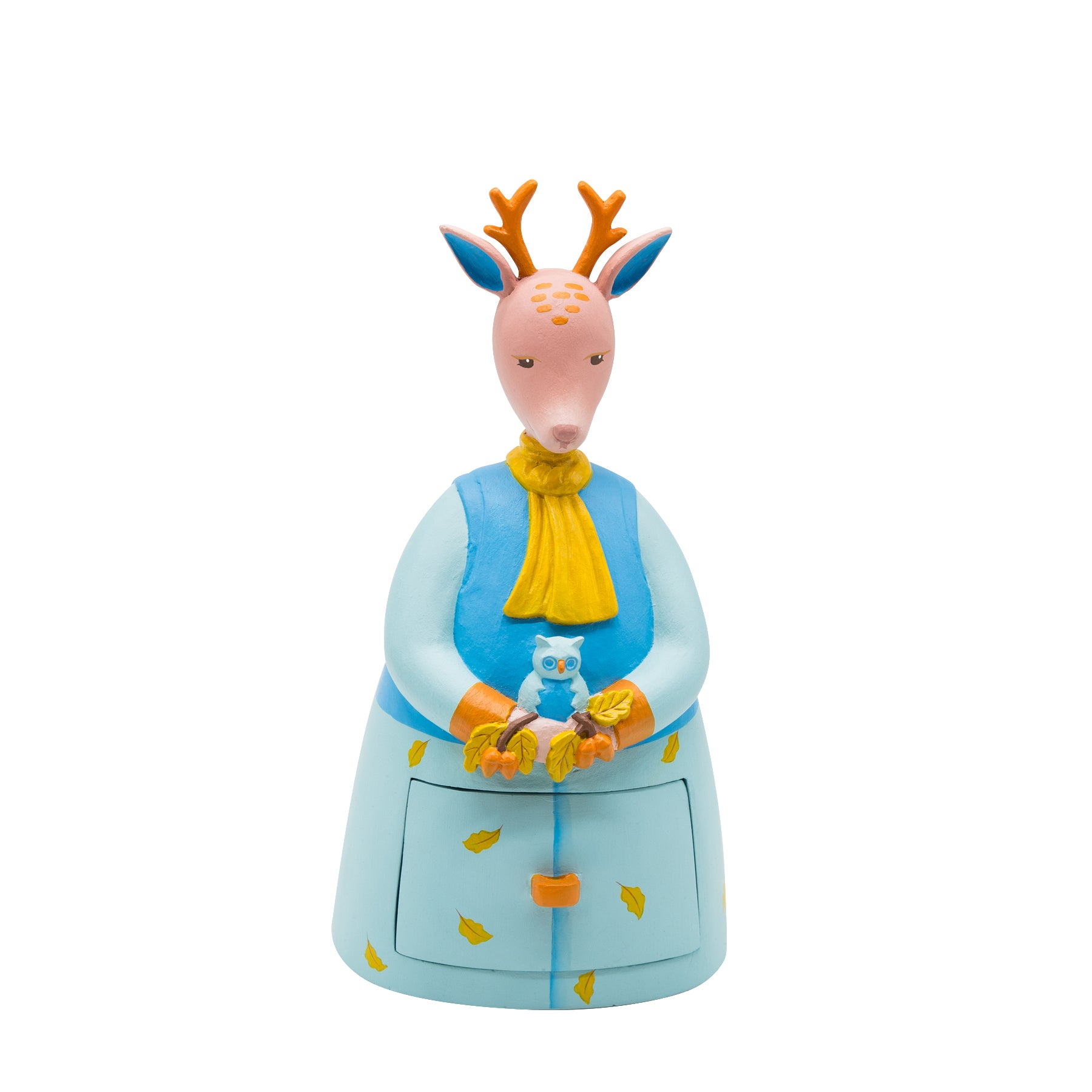 idee boite a bijoux pour enfant, decoration chambre enfant, fabrication artisanale, peint a la main, cadeau original pour enfant de l'oiseau bateau