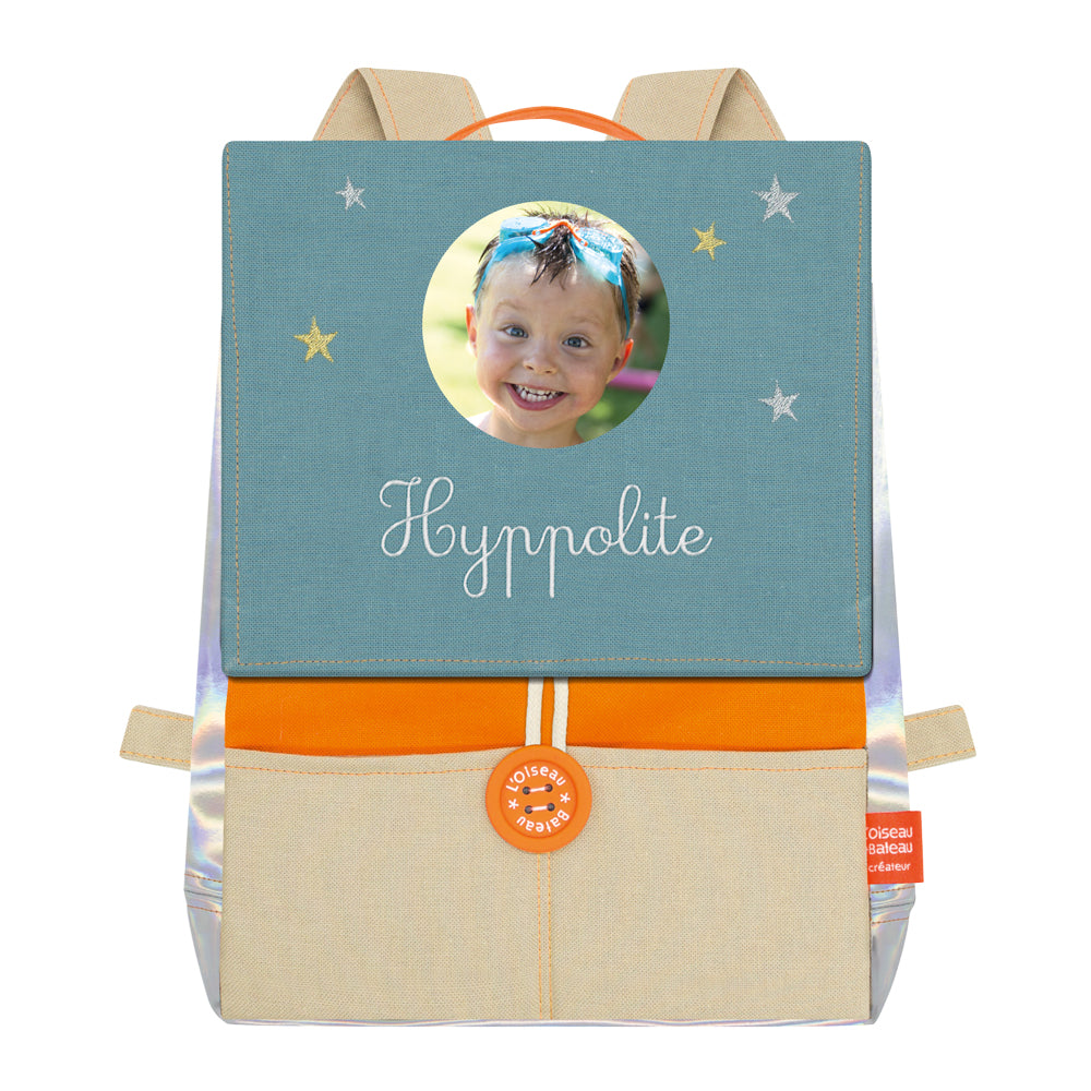 Sac à dos personnalisé enfant avec photo – Océan