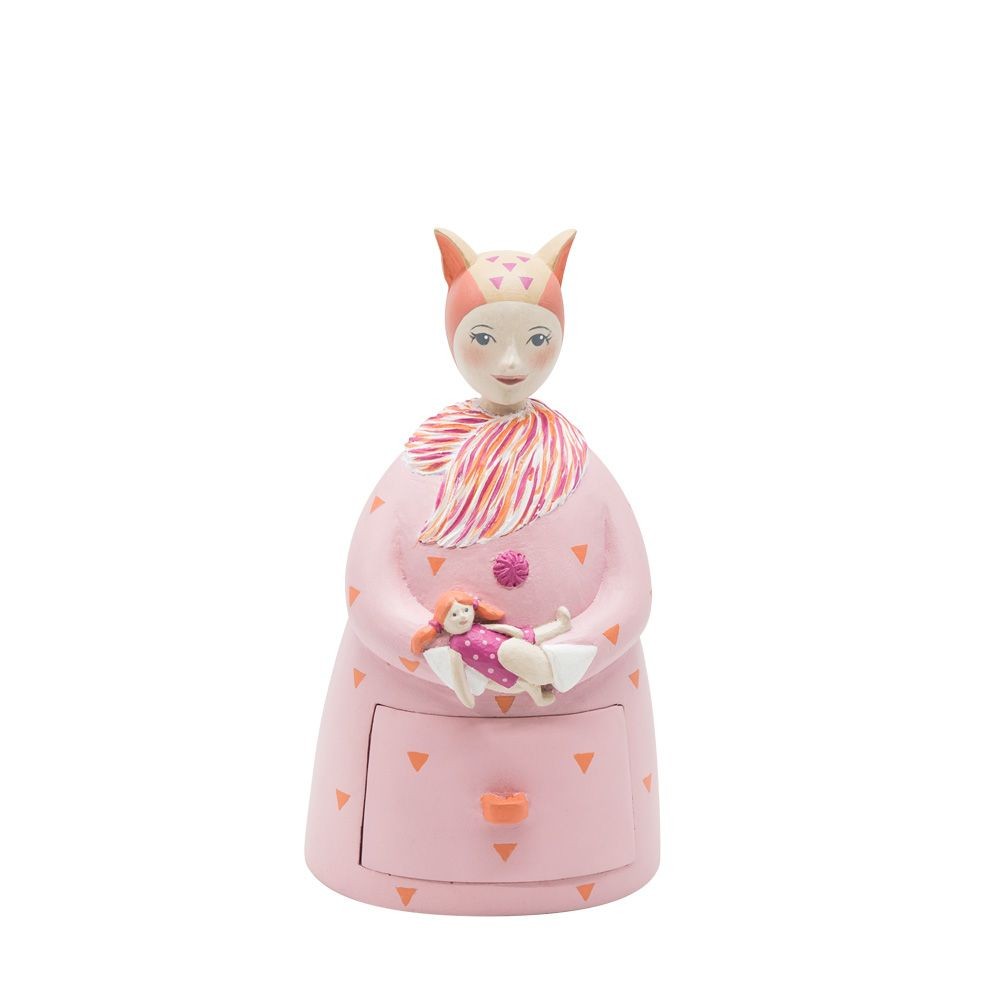 idee boite a bijoux pour enfant, decoration chambre enfant, fabrication artisanale, peint a la main, cadeau original pour enfant de l'oiseau bateau