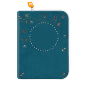 Protège carnet de santé personnalisé bébé avec photo personnalisée – Turquoise
