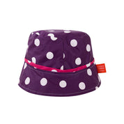 idee chapeau enfant, bob enfant, bob bebe, chapeau bebe, chapeau colore enfant, tissu a pois, chapeau pluie enfant, bob pluie enfant, design français, marque française, creation française, accessoire enfant, chapeau de pluie enfant, chapeau de pluie bebe