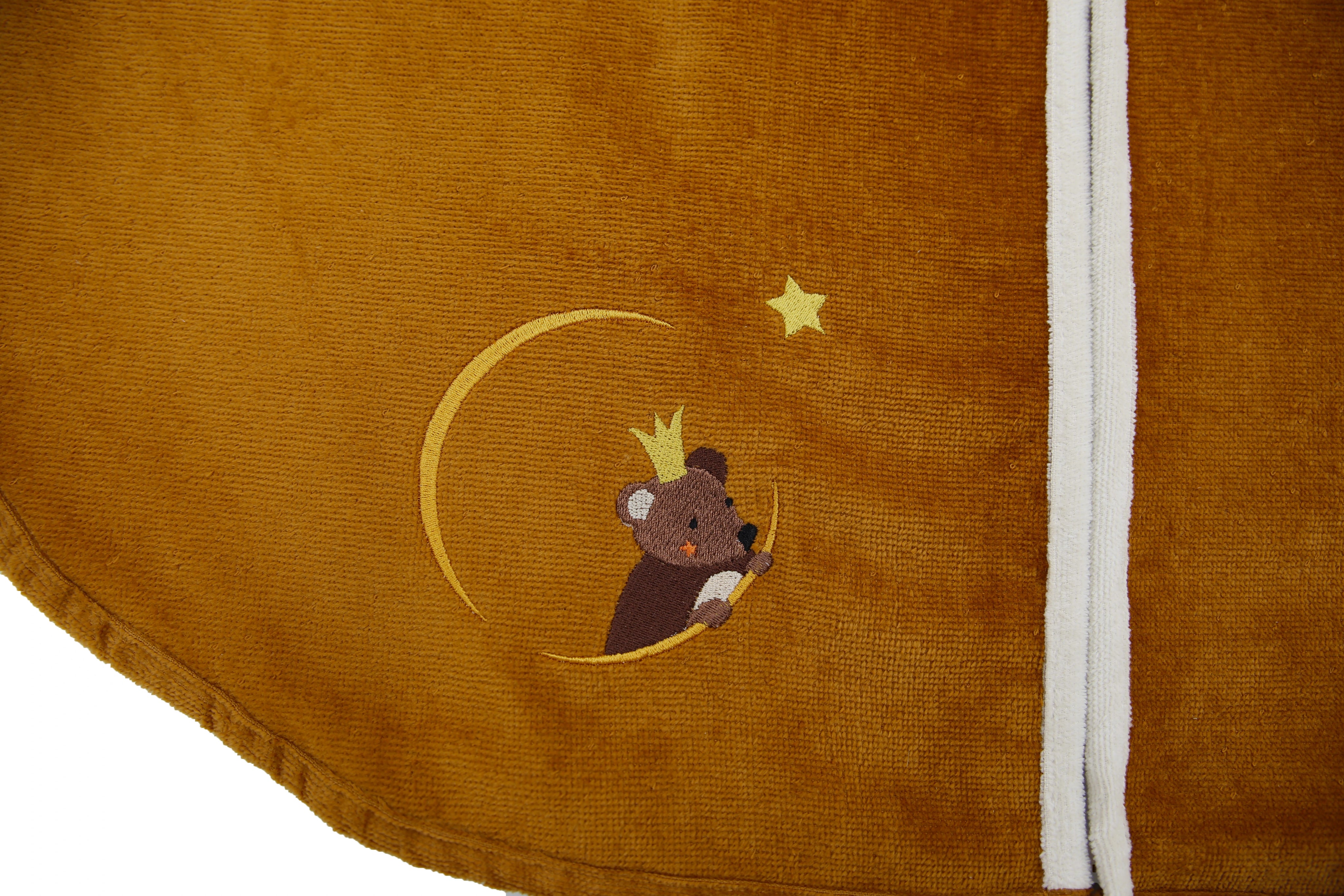 Cape de Bain personnalisée - Ours Brun Noisette