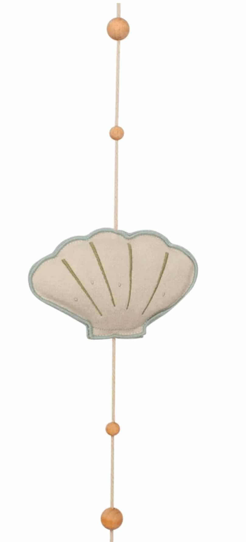 idee mobile decoratif pour enfant en forme de tortue, decoration chambre d'enfant, mobile pour bebe en tissu, mobile perle bois naturel, creation française, marque française, l'oiseau bateau