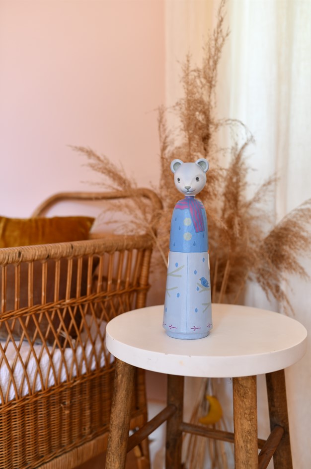 idee tirelire pour enfant, decoration chambre enfant, fabrication artisanale, peint a la main, cadeau original pour enfant de l'oiseau bateau