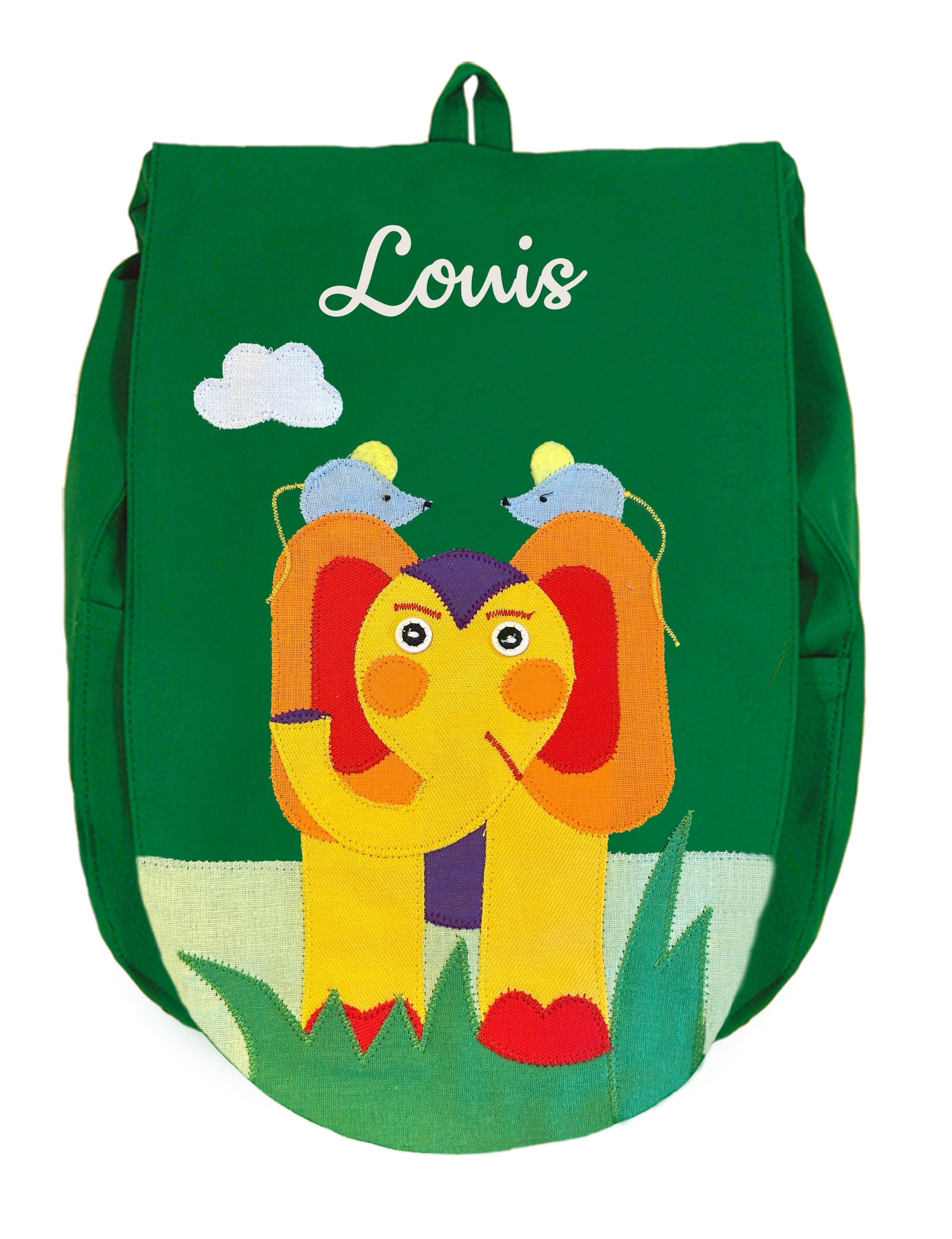 Sac à dos personnalisé enfant - Eléphant