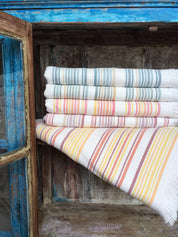 fouta enfant, fouta personnalisee enfant, fouta parent, matchy match, fouta plage enfant, fouta plage personnalisee, fouta grande taille, fouta 100% coton oeko-tex, design français, creation française, marque française, l'oiseau bateau, bleu