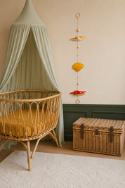 Mobile tissu bébé - Étoile de mer or