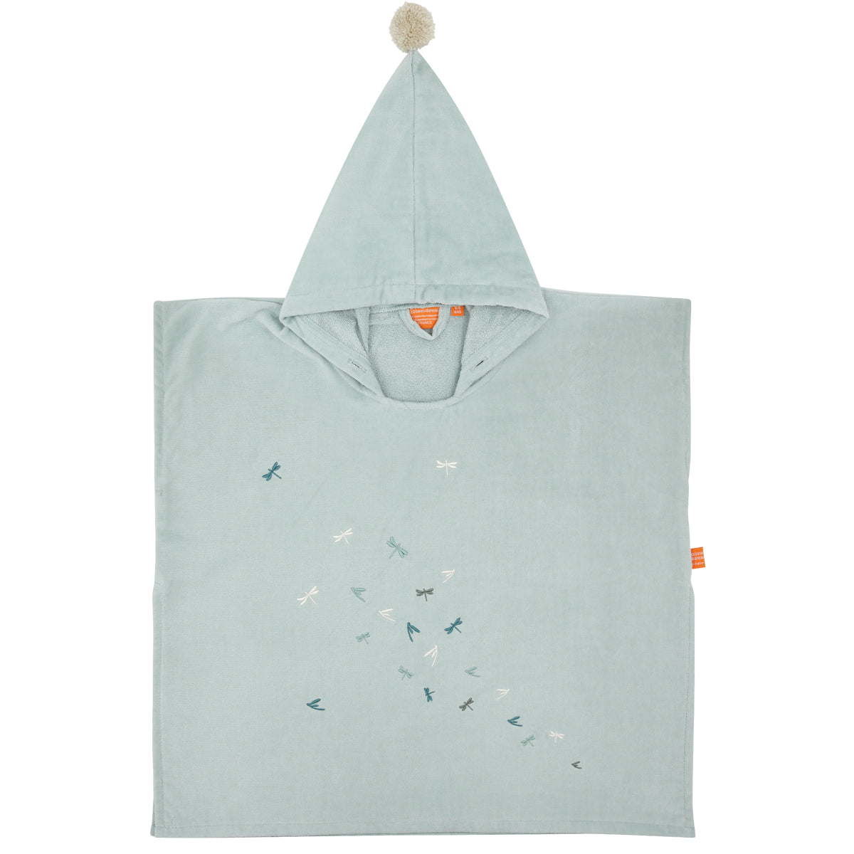 Cape de bain bebe, cape de bain enfant, cape de bain  personnalisee bebe, cape de bain personnalisee enfant,cadeau de naissance, cadeau de naissance personnalise, carre de bain bebe, carre de bain enfant, poncho de bain bebe, poncho de bain enfant, creation française, design français, marque française, l'oiseau bateau, cape de bain bleu, theme libellule