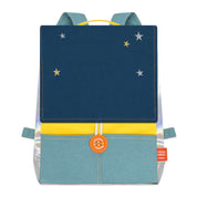 Personalized Astro children's backpack - Mustard and Gauloise