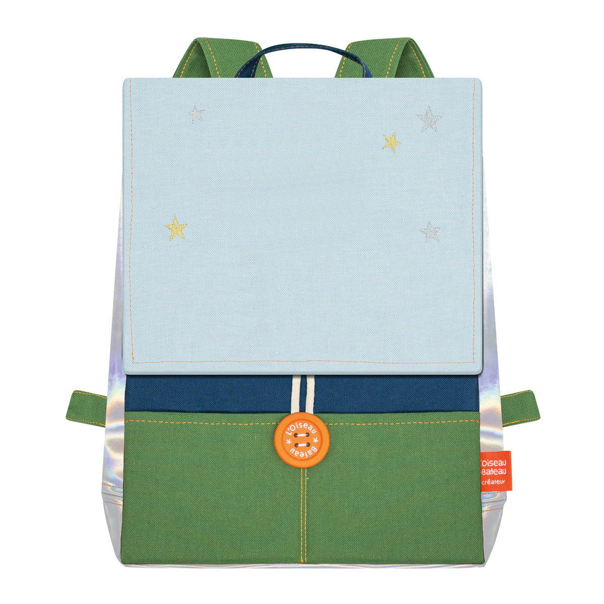 Personalized Astro children's backpack - Gauloise and Sky