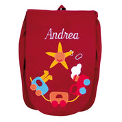 Personalized children's backpack - The Mushroom