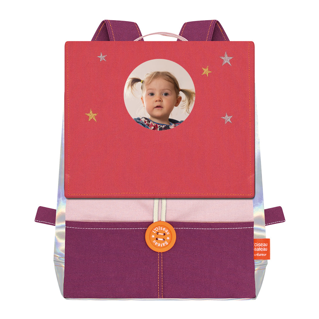 Personalized children's backpack with photo – Grenadine