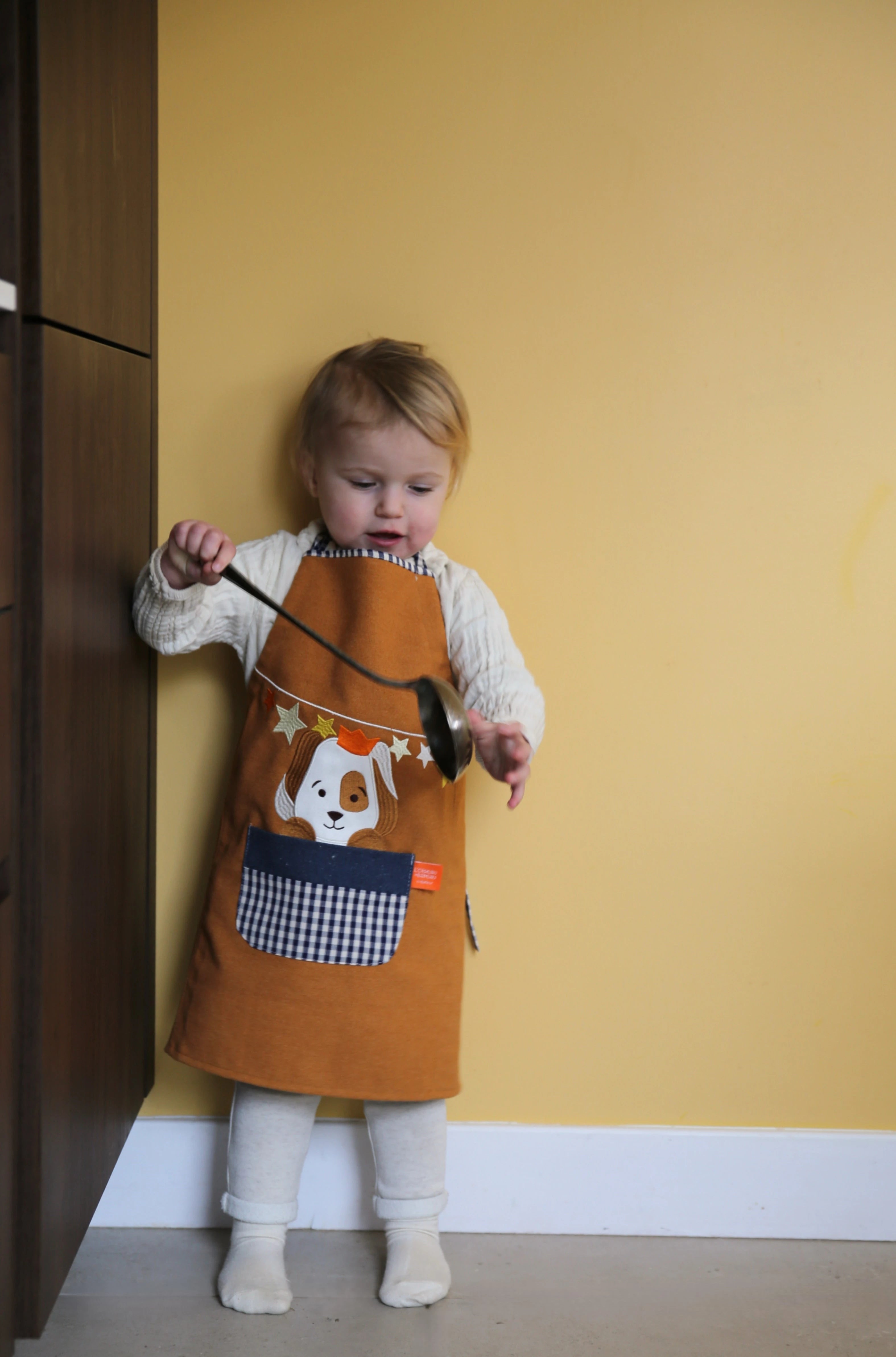 tablier cuisine personnalisé enfant, tablier enfant, tablier de cuisine, tablier personnalisé, tablier de cuisine enfant, tablier de cuisine enfant brodé, tablier fabrication française, tablier de cuisine brodé, tablier cuisine enfant chien, l'oiseau bateau
