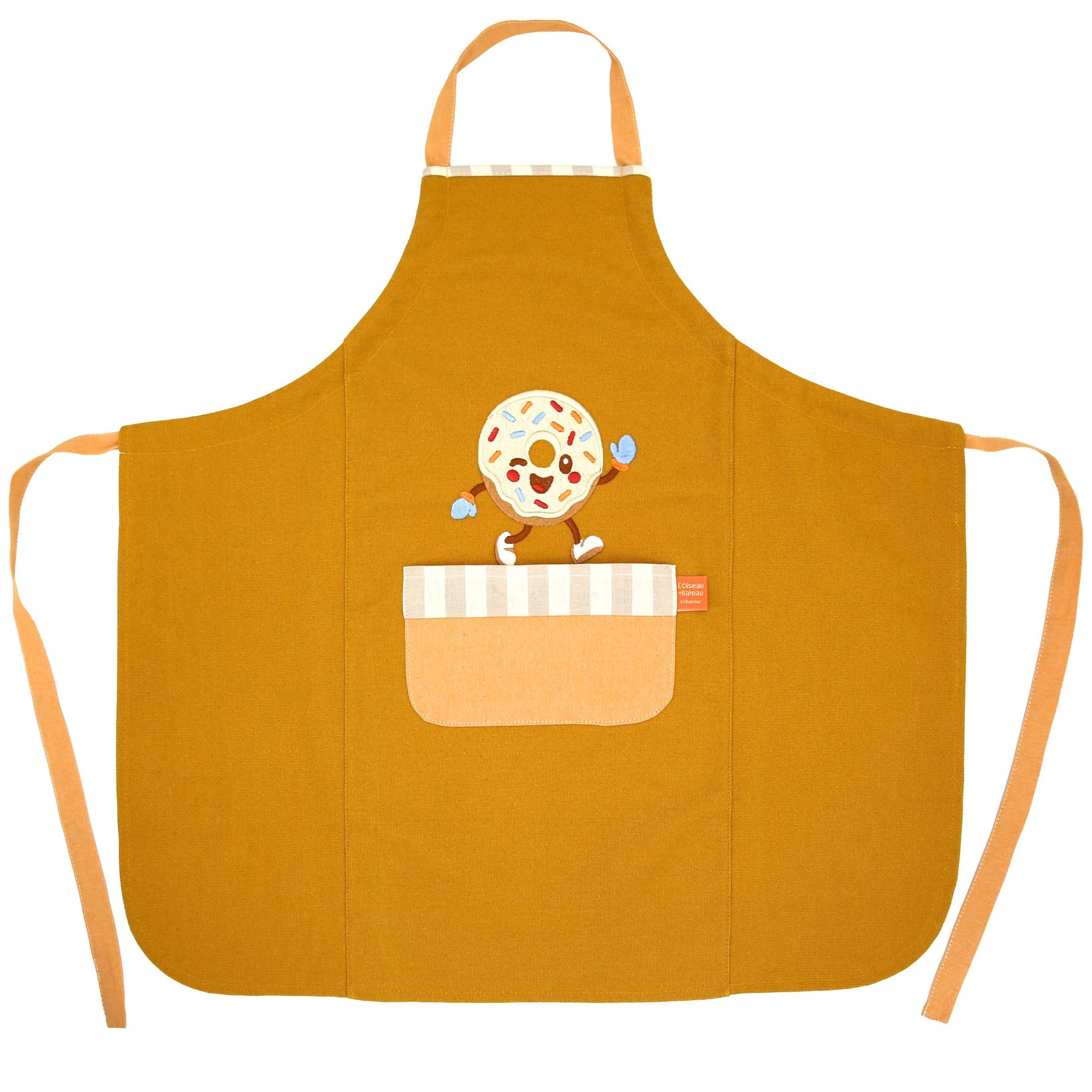 Tablier de cuisine enfant 6/12 ans - Hamburger – L'Oiseau Bateau Tablier de cuisine enfant 6/12 ans - Hamburger – L'Oiseau Bateau