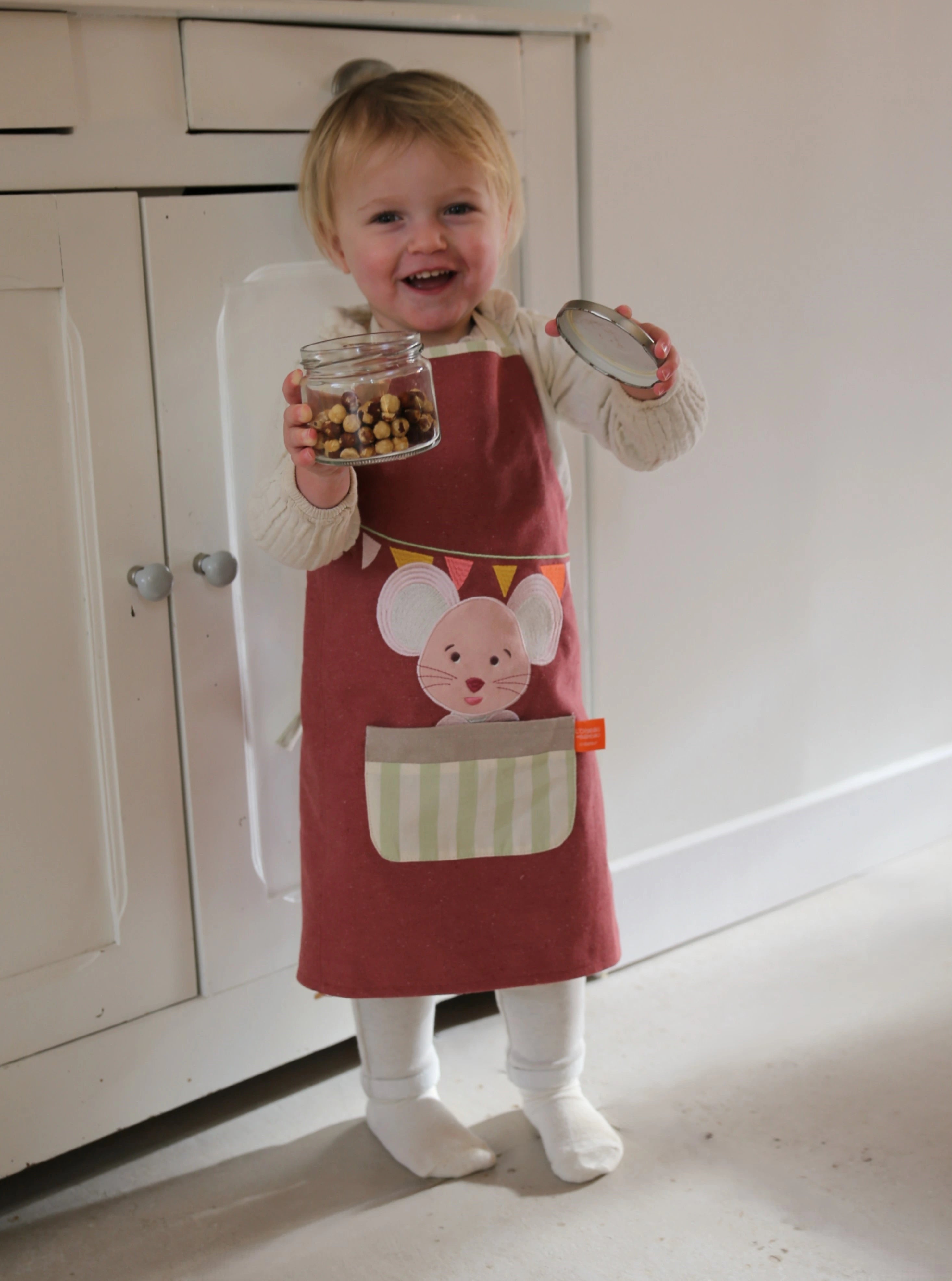 tablier cuisine personnalisé enfant, tablier enfant, tablier de cuisine, tablier personnalisé, tablier de cuisine enfant, tablier de cuisine enfant brodé, tablier fabrication française, tablier de cuisine brodé, tablier cuisine enfant souris, l'oiseau bateau