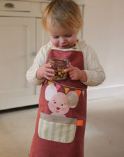 tablier cuisine personnalisé enfant, tablier enfant, tablier de cuisine, tablier personnalisé, tablier de cuisine enfant, tablier de cuisine enfant brodé, tablier fabrication française, tablier de cuisine brodé, tablier cuisine enfant souris, l'oiseau bateau