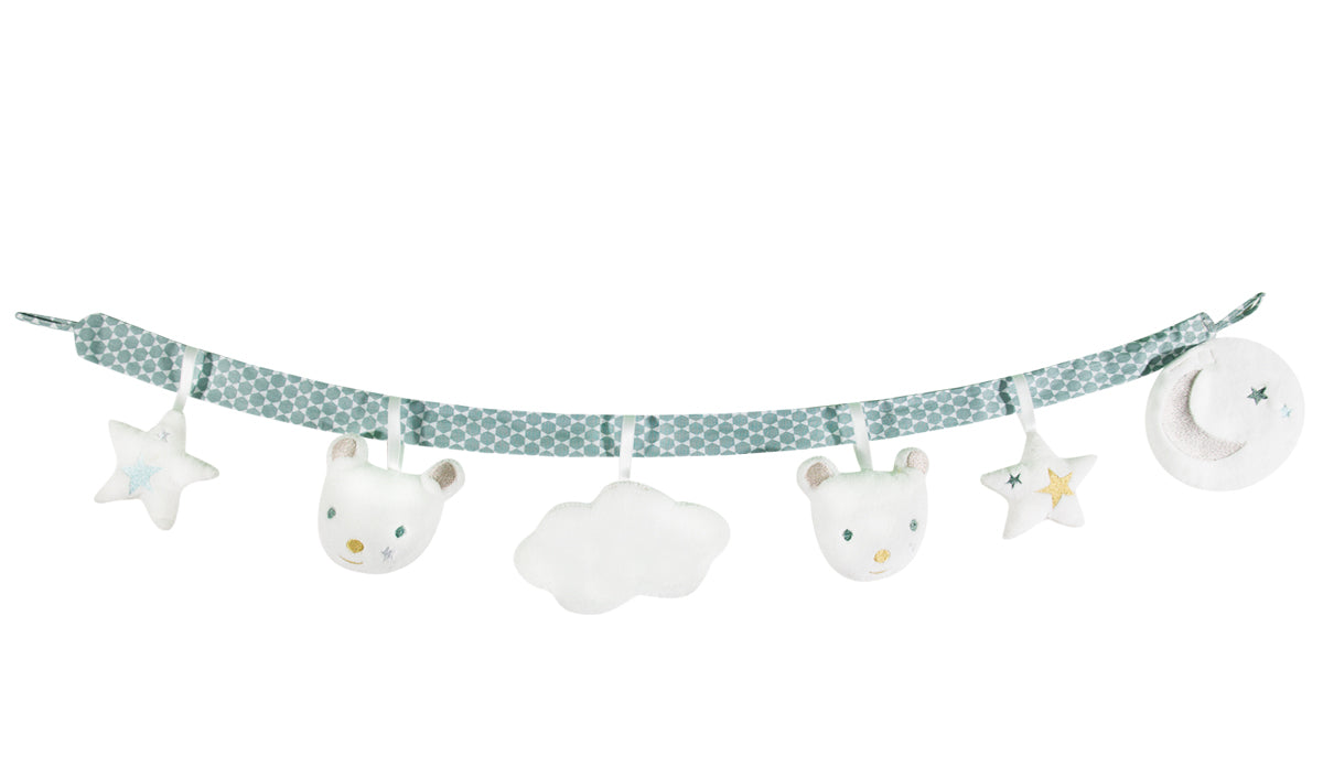 Marine Whale Decorative Garland - Green