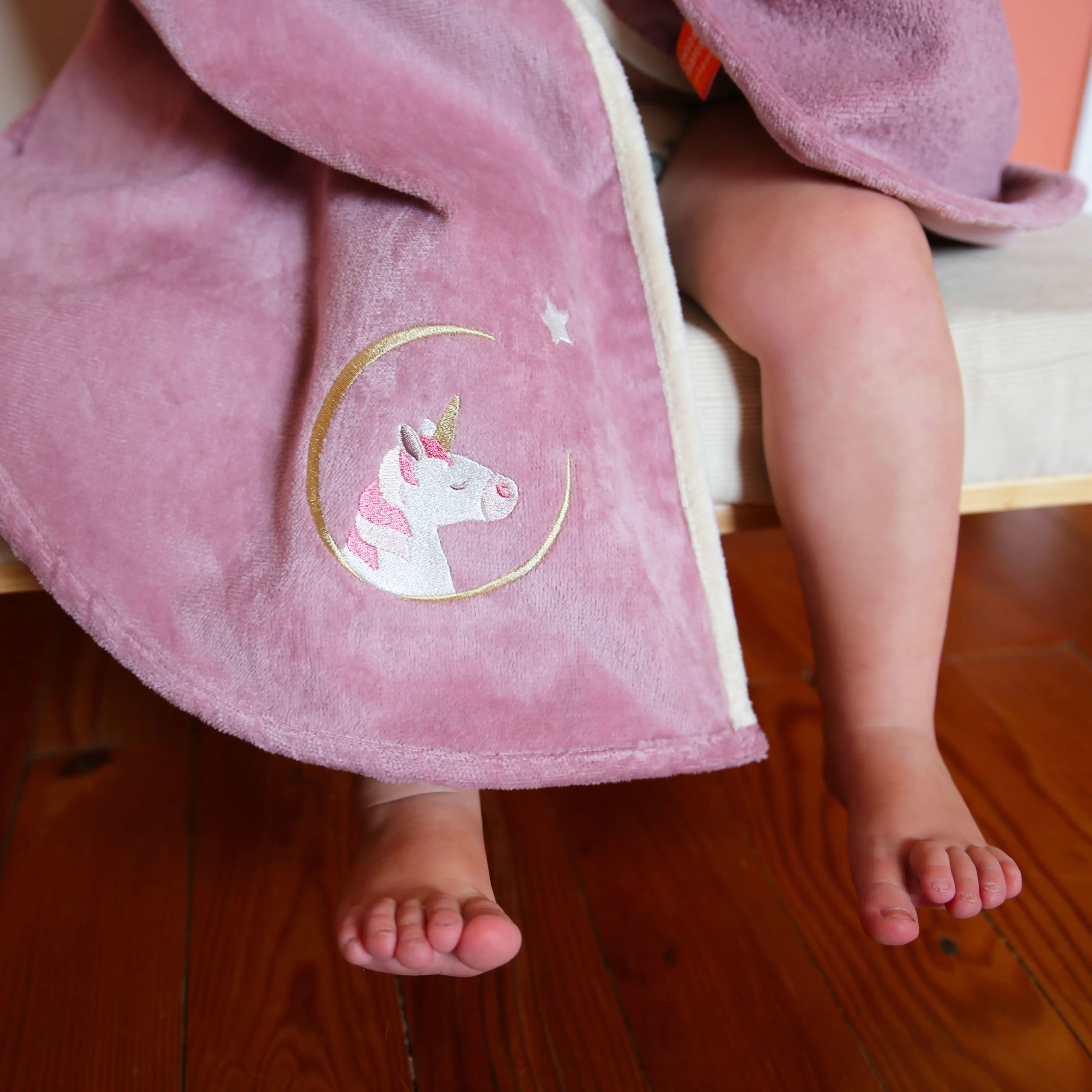 Cape de bain licorne bebe sale