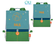 Sac à dos personnalisé enfant Astro - Gauloise et Océan