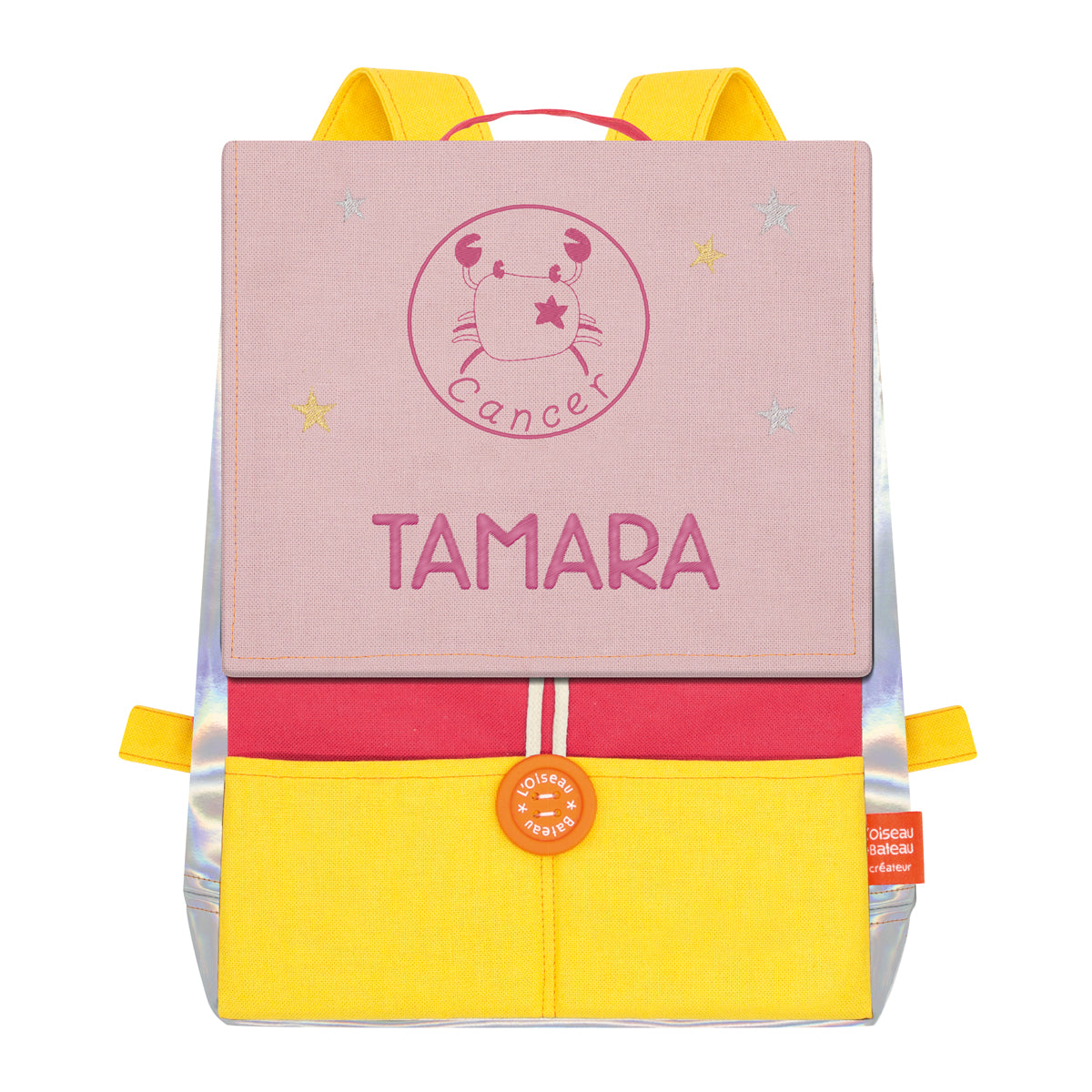 Sac à dos personnalisé pour enfant Astro - Grenadine et Poudre