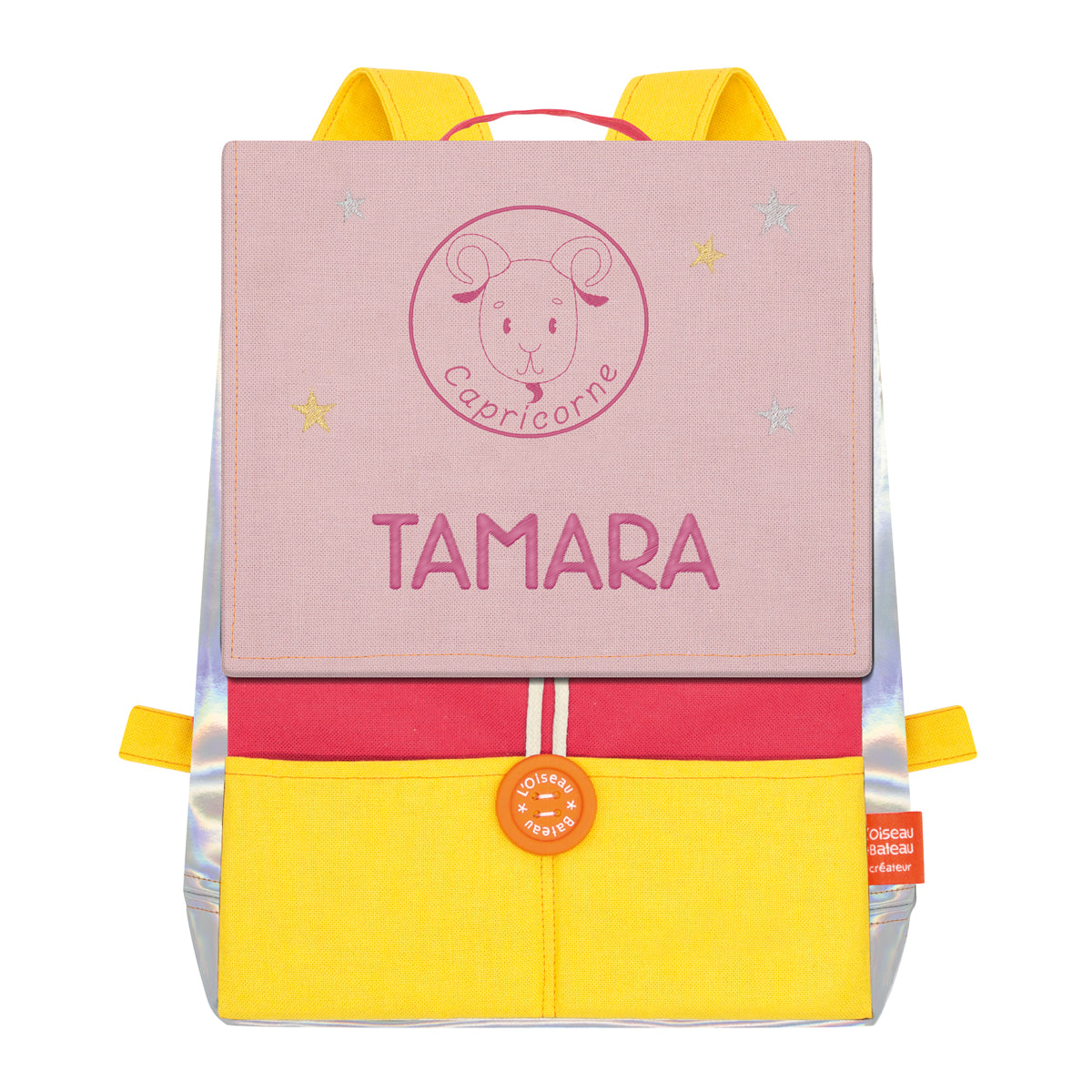 Sac à dos personnalisé pour enfant Astro - Grenadine et Poudre