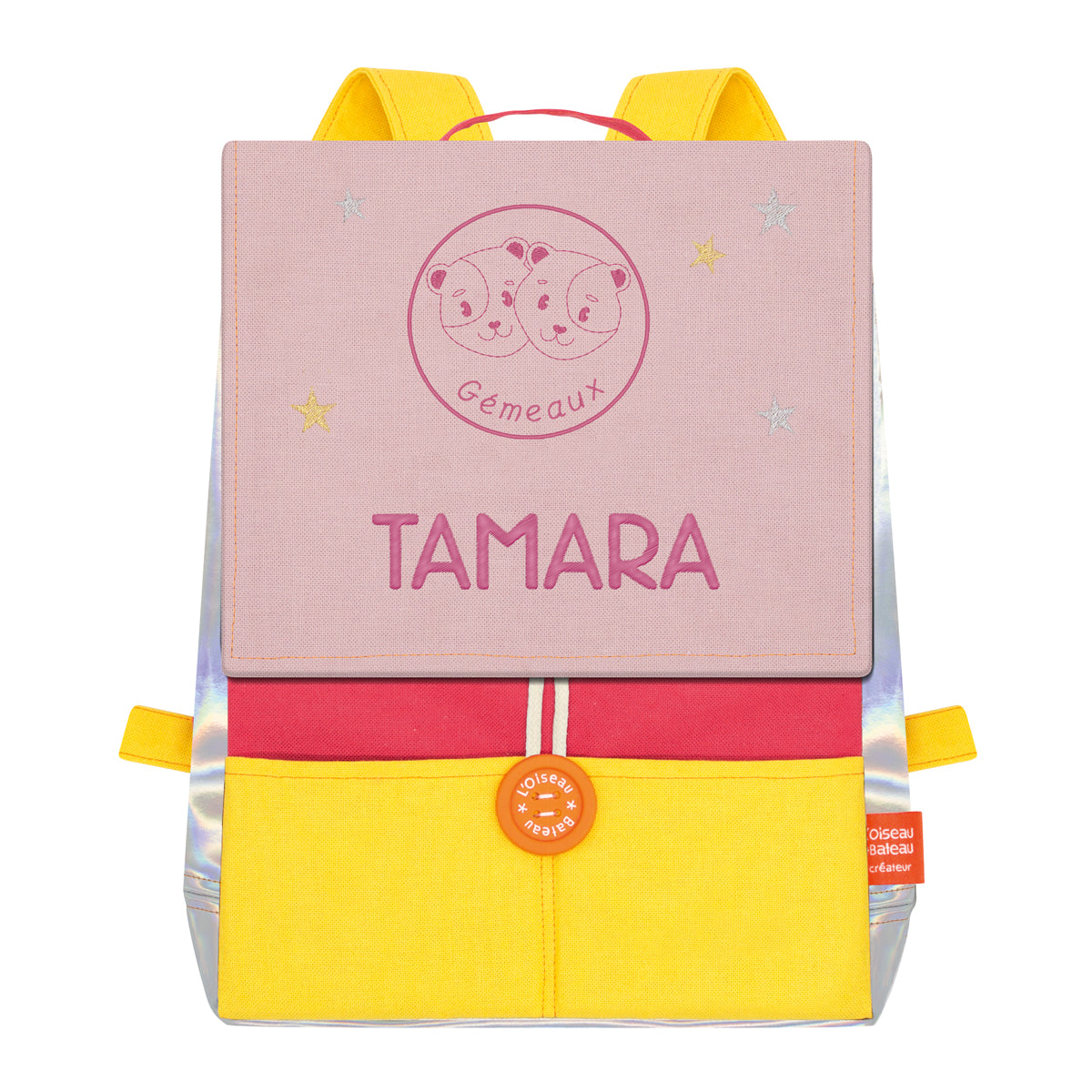 Sac à dos personnalisé pour enfant Astro - Grenadine et Poudre